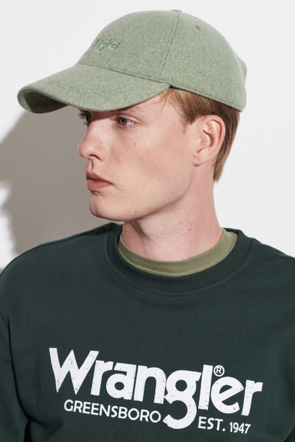 Wrangler کلاه مردان سبز