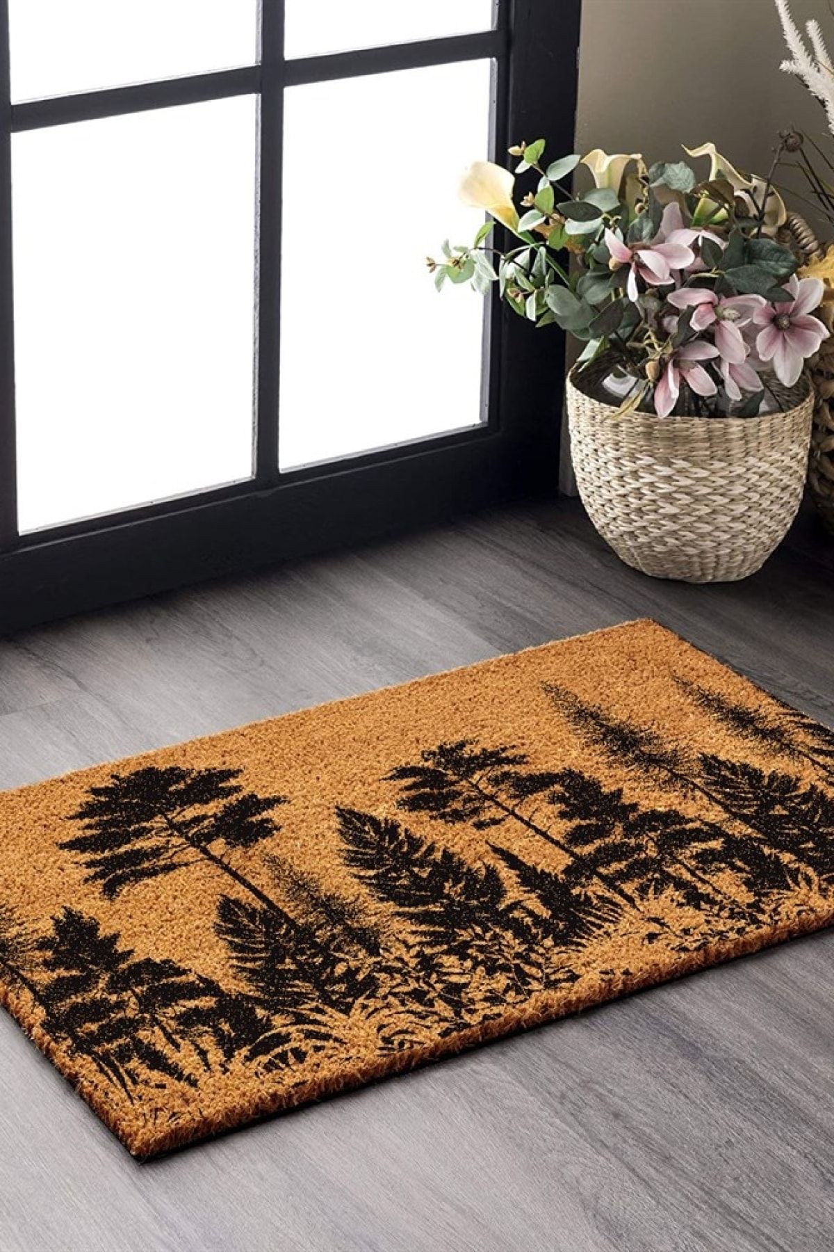 Decovetro-Forest Patterned Hooded Doormat 1