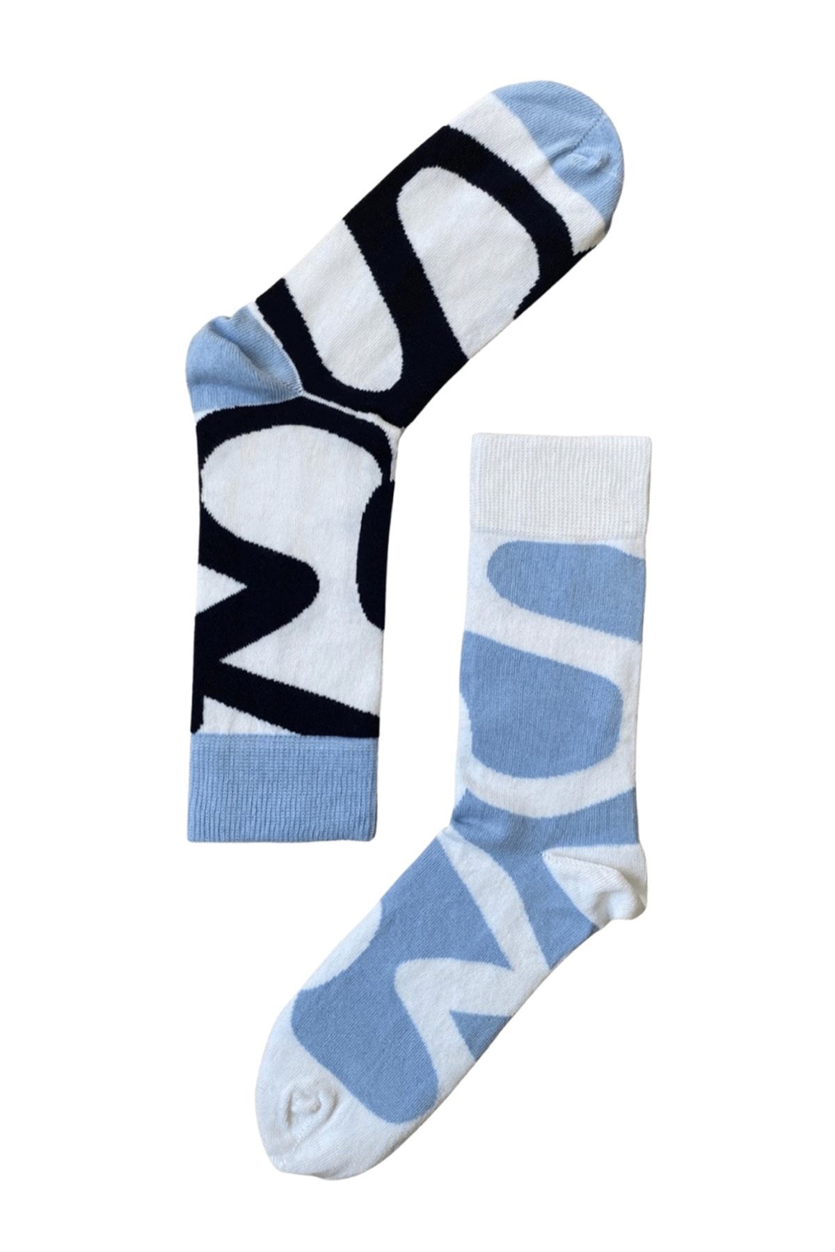جوراب چند رنگ مردانه جورابهای با الگوی مونوگرام The Socks Company