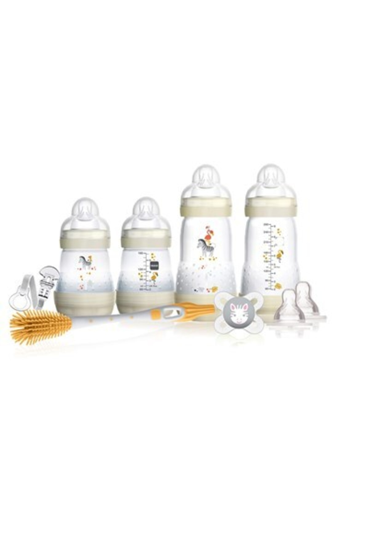MAM Infant Basics 9 Parça, Antikolik Biberonlu Hediye Seti 150ml/270ml 0 (YURT DIŞINDAN)