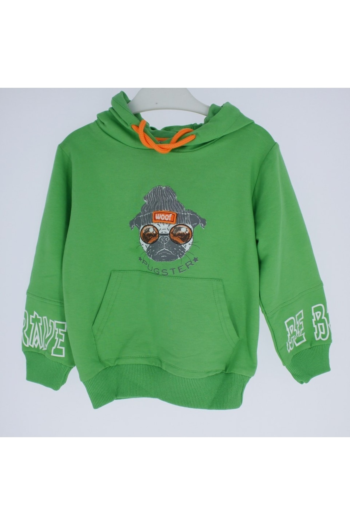 سویشرت پسرانه سبز Babyface | 223442 اورجینال - تصویر 2