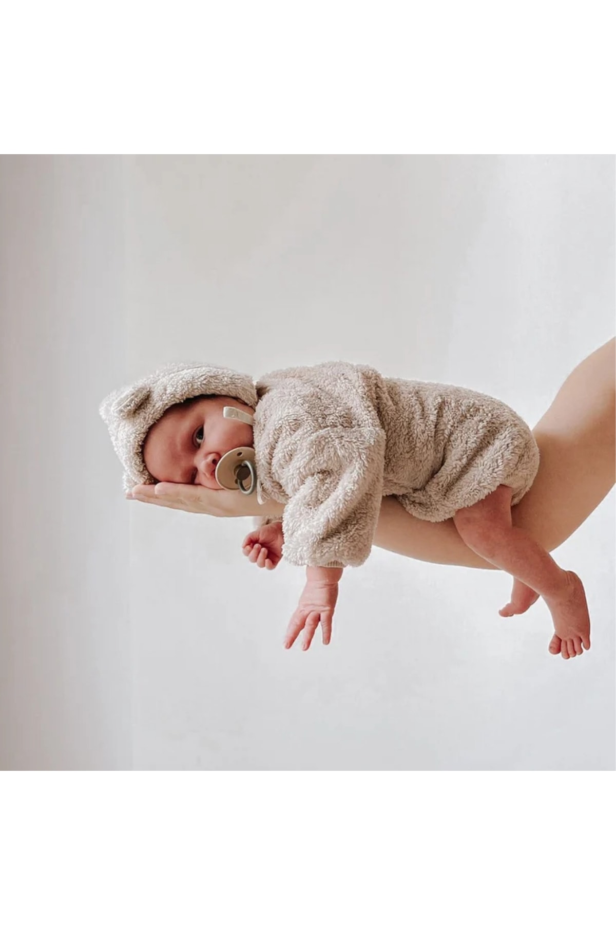 NAR BABY Kız Erkek Bebek Zıbını Şapkalı
