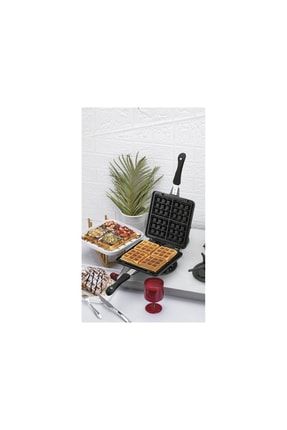Waffle Tavası Siyah TAC-3581