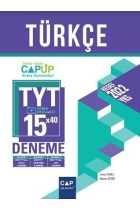 Tyt Türkçe 15 X 40 Up Deneme 2021 İYÇAPUPTR