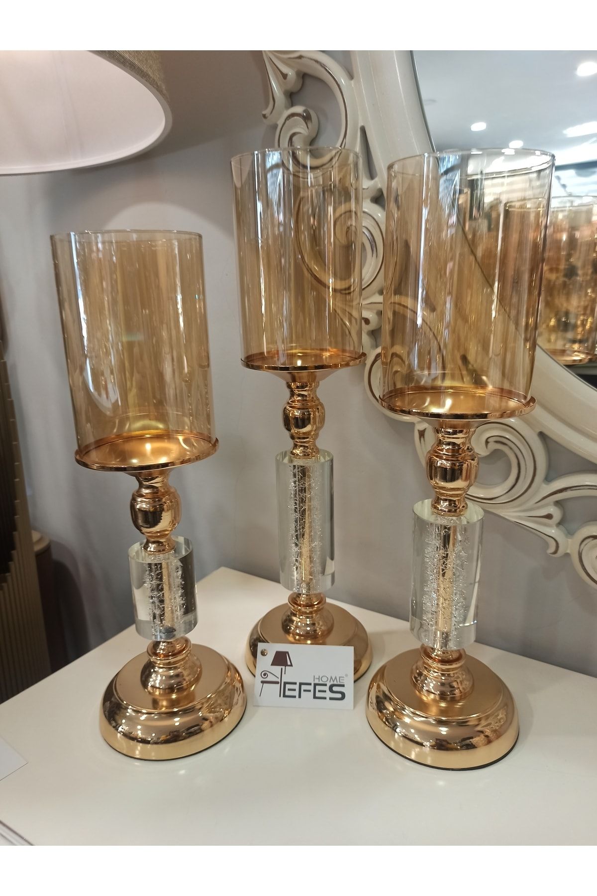 Gold candlestick hotsell holders