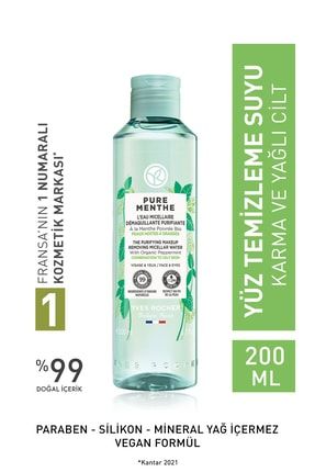 Pure Menthe- Yağ Dengeleyici, Arındırıcı Yüz Ve Makyaj Temizleme Suyu - 200 Ml 96880