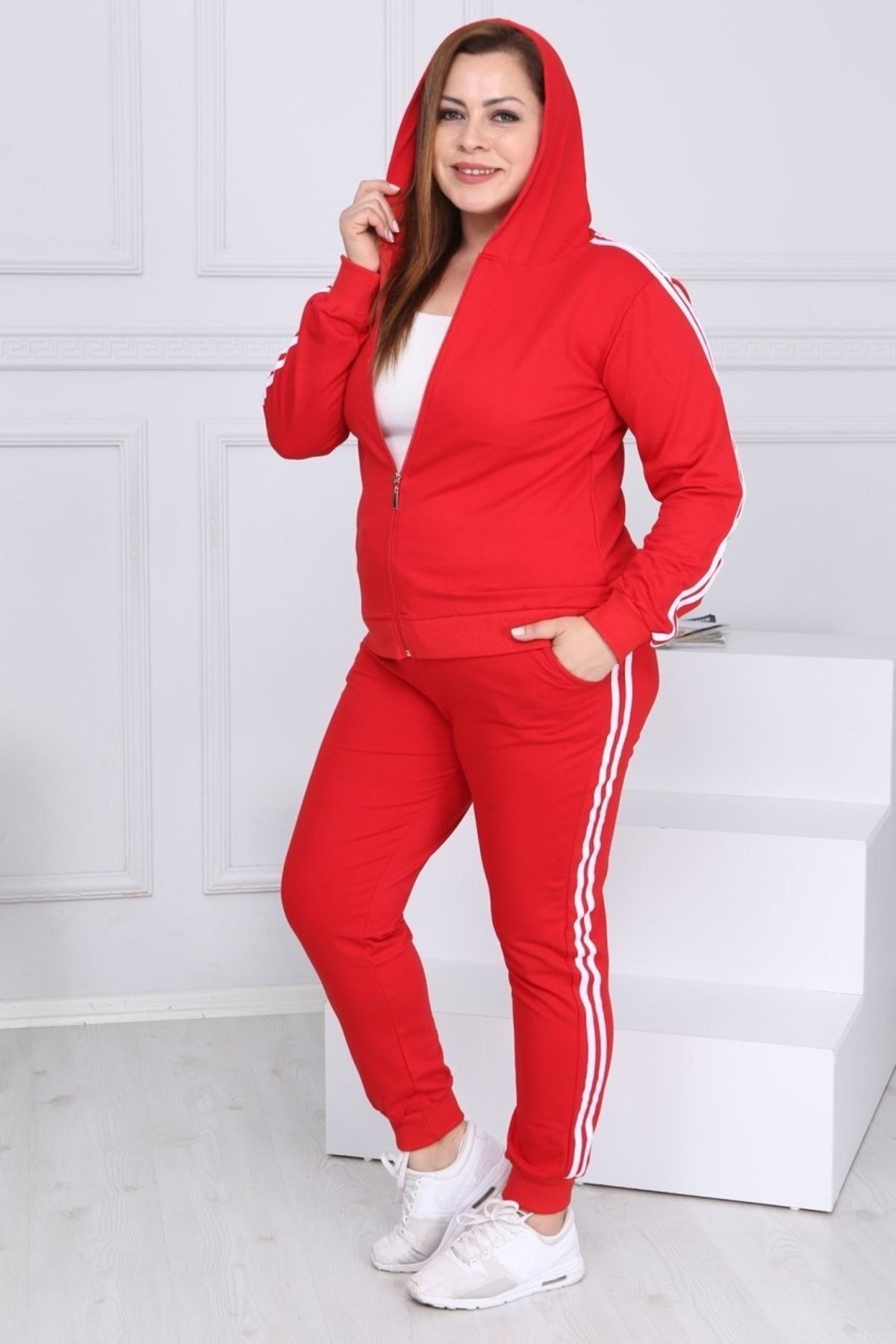 Plus size hot sale sweatsuit set