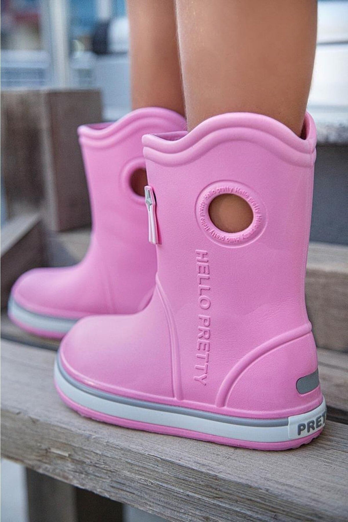Girly rain deals boots