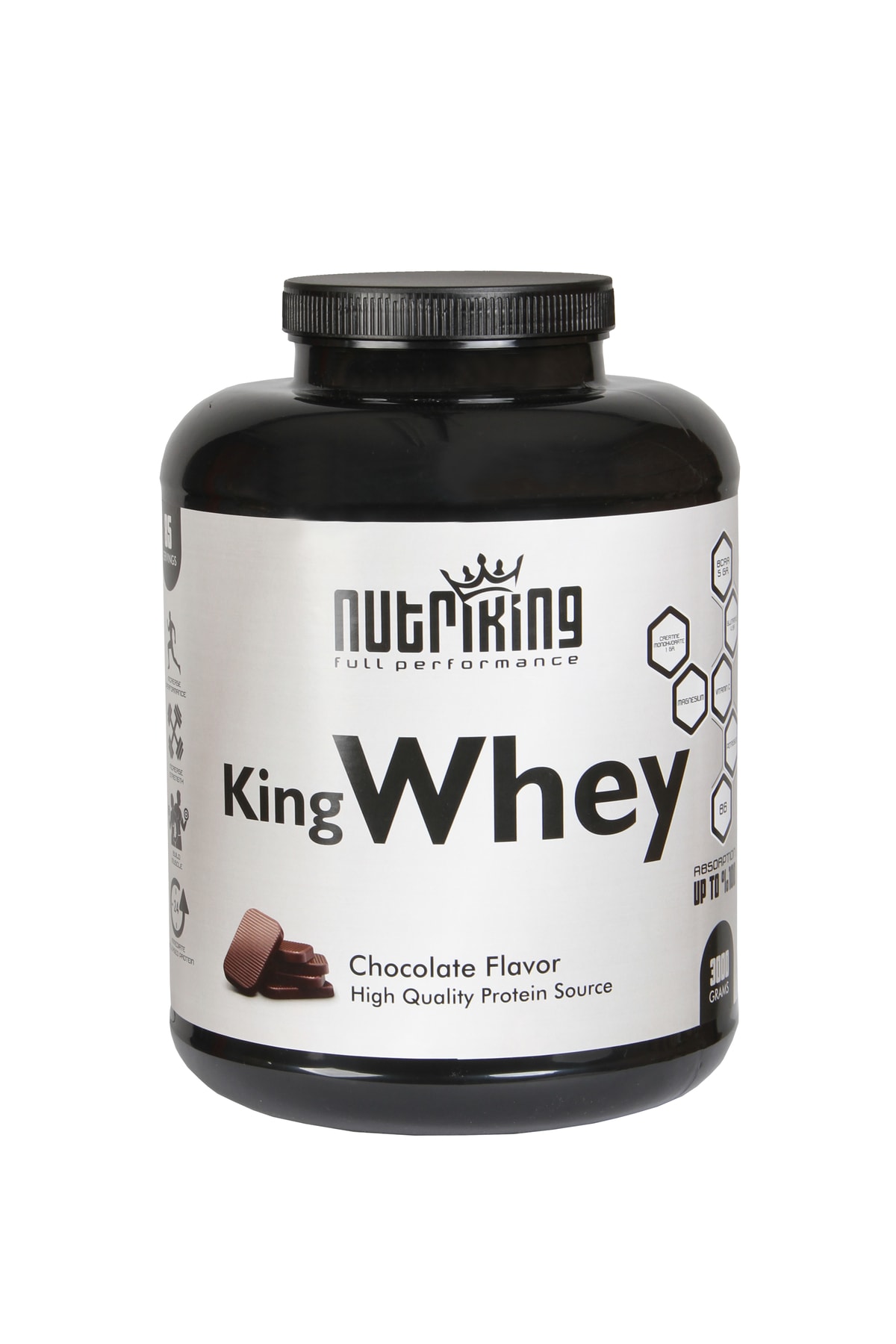 Nutriking King Whey Çikolata Aroma 3000gr