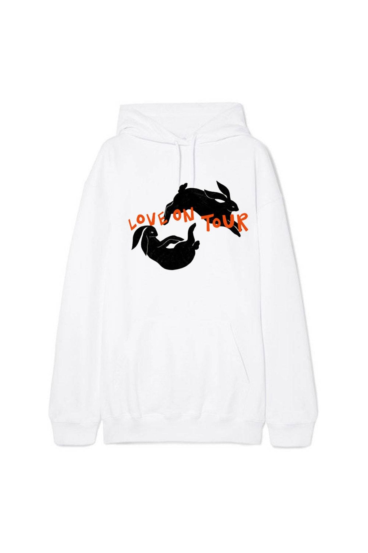 Harry styles outlet white hoodie