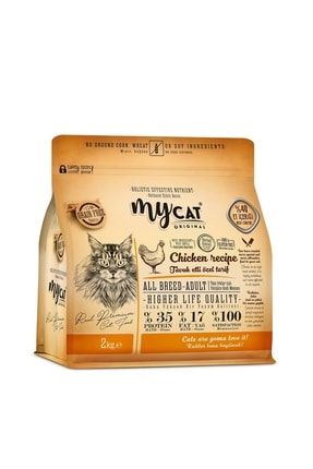 Mycat Low Grain Tavuk Etli All Breed tüm Irklar Için Kedi Maması (2kg) PAWKEM-202