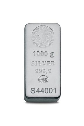 24 Ayar 1000 Gr Gümüş Külçe ADLSLVR-K-1001