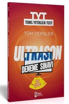 Isem Yks Tyt Tüm Dersler Ultrason Deneme Isem Yayıncılık 9786052865033