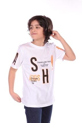 Erkek Çocuk Fashion Baskılı Tişört 22317