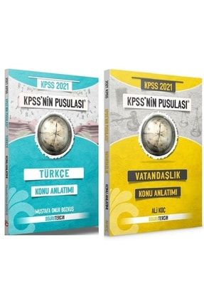 Süper Fiyat Doğru Tercih 2021 Kpss Nin Pusulası Türkçe+vatandaşlık Konu 2 Li Set Doğru Tercih Yayınl 9999052633101