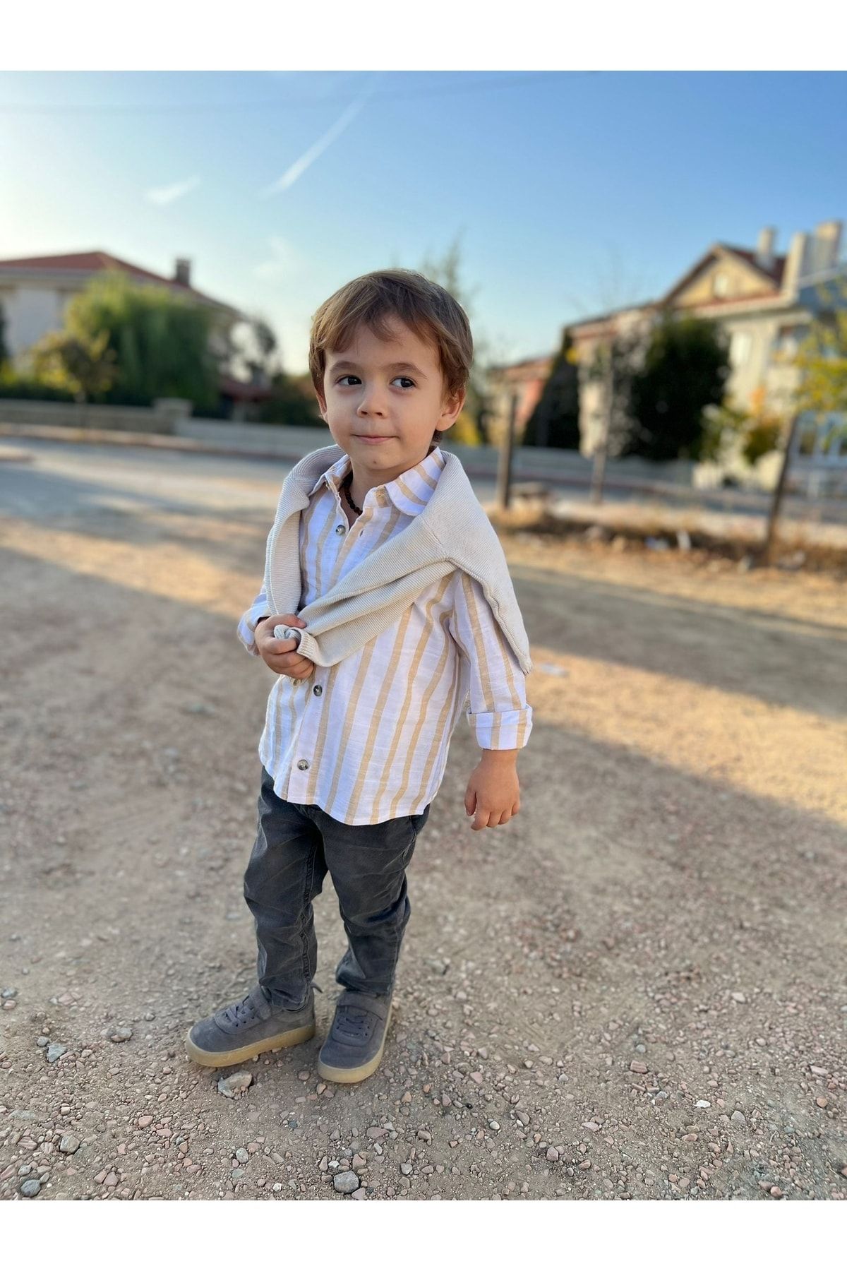 Baby boy yellow dress shirt discount
