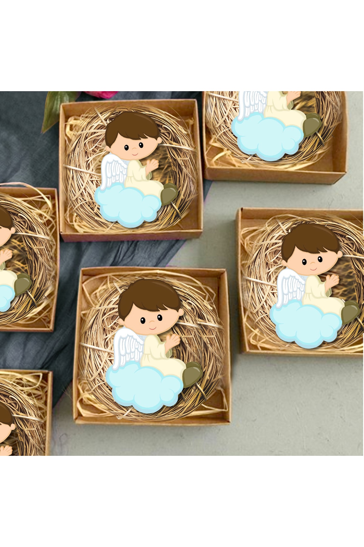 HET Concept 20 Adet Kişiye Özel Hediye Magnet Hediyelik Bebek Çocuk Doğum Günü, Sünnet Ve Parti Magneti Mdl701 fotoğrafı 2 (önizleme)