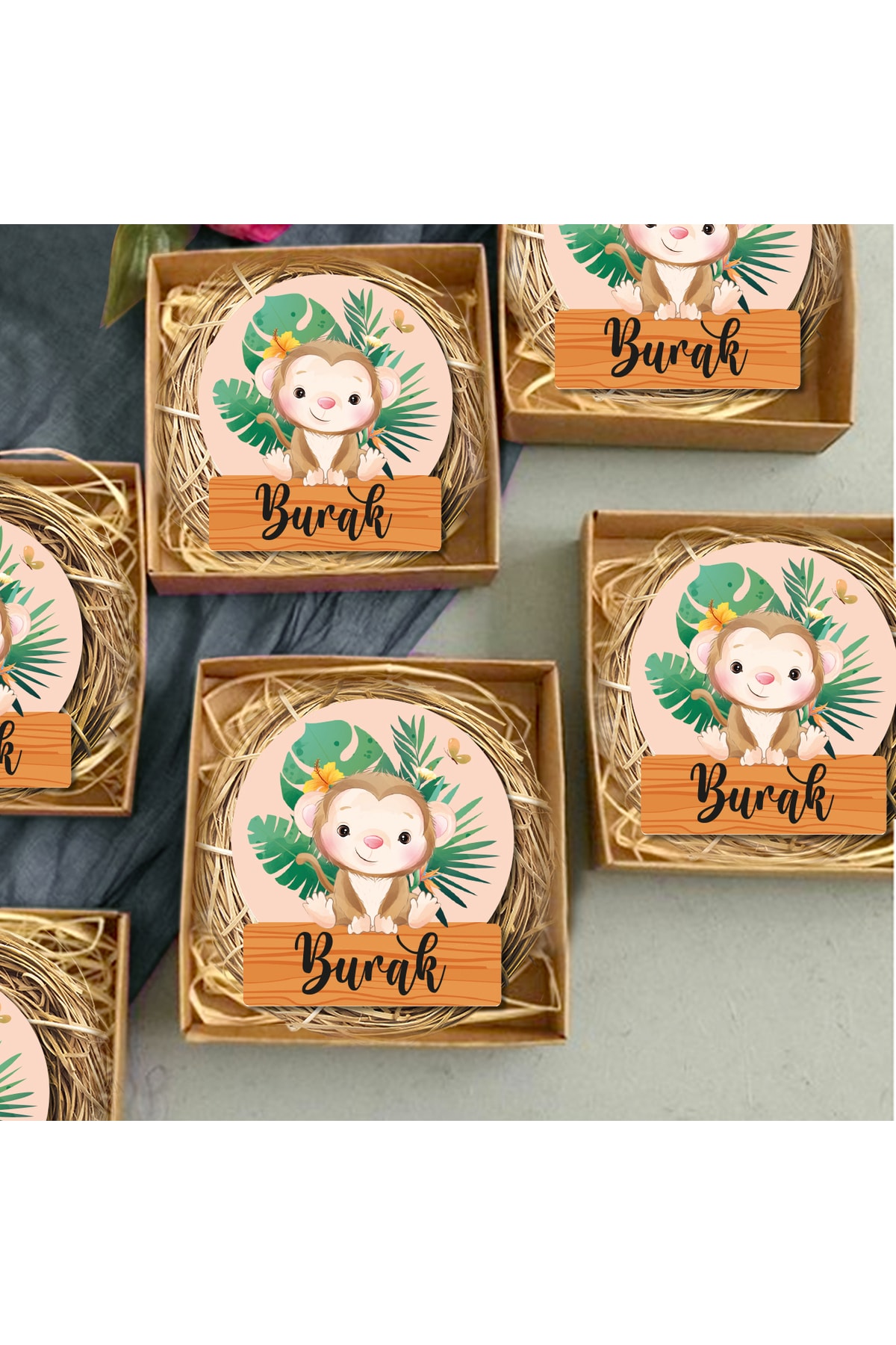 HET Concept 20 Adet Kişiye Özel Hediye Magnet Hediyelik Bebek Çocuk Doğum Günü, Sünnet Ve Parti Magneti Mdl723 fotoğrafı 2 (önizleme)