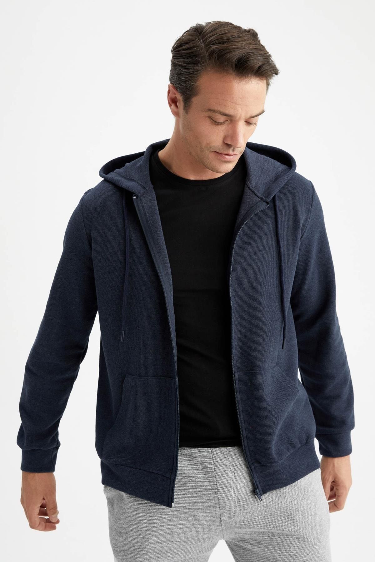 DeFacto-Regular Fit Cardigan 3