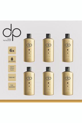 Daily Perfection Tuzsuz Şampuan 6x250 ml Çam Terebentin DPS110806