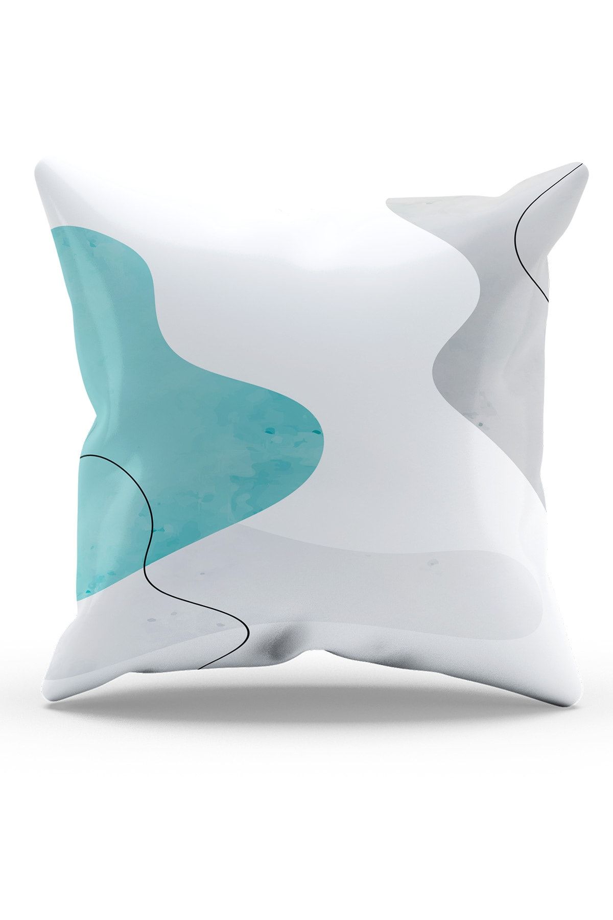 Moud's-Double Sided Printed Undulation Patterned 4-Piece Combination Suede Throw Pillow Cover 6