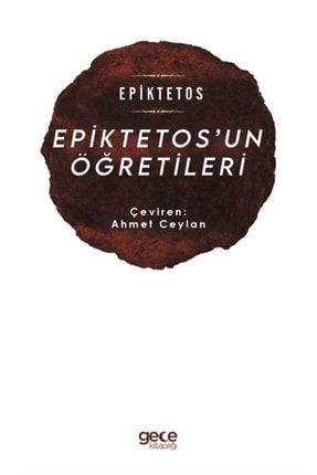 Epiktetos’un Öğretileri - Epiktetos 9786257633451 2-9786257633451
