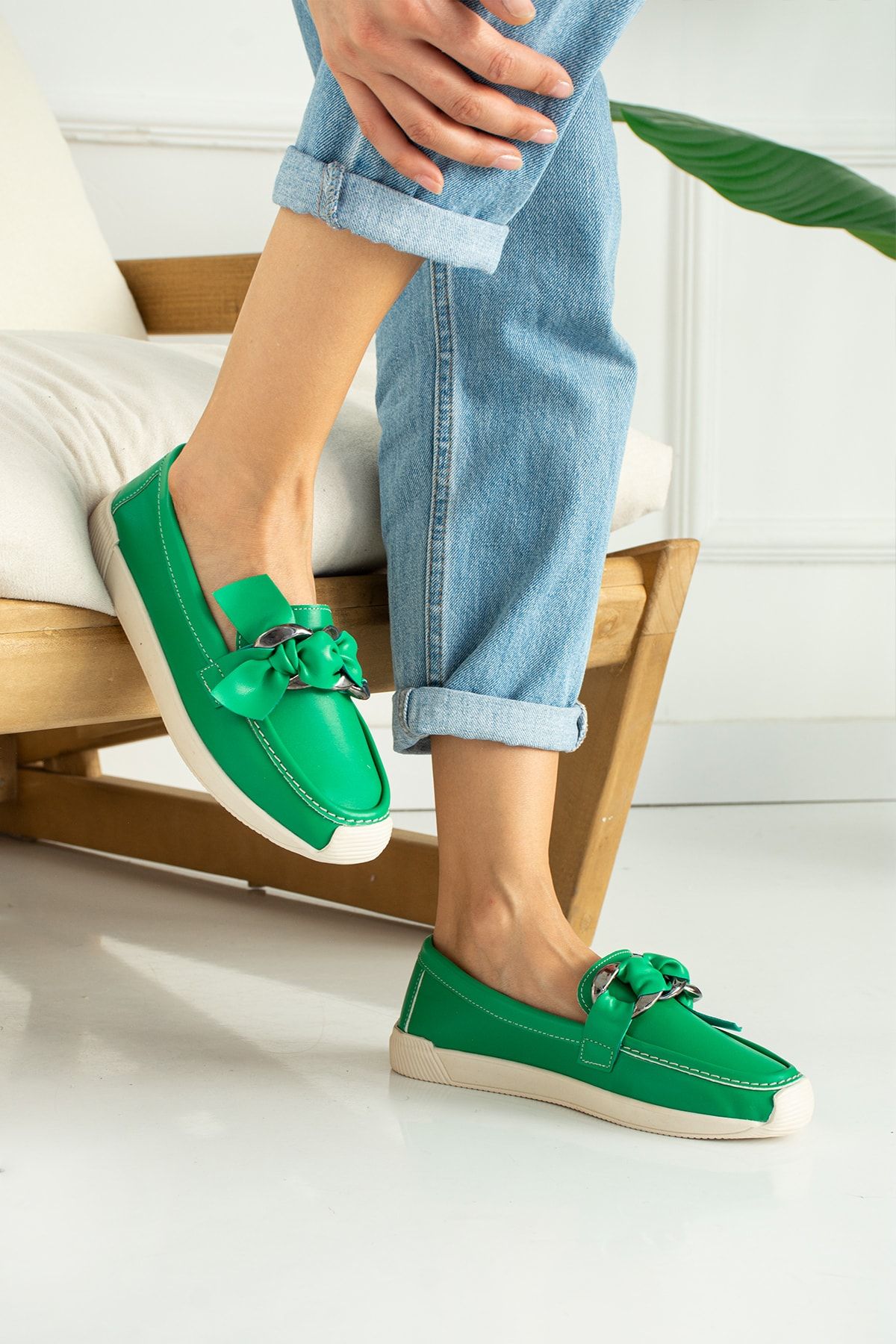 Shoes Günlük Kadın Tokalı Babet