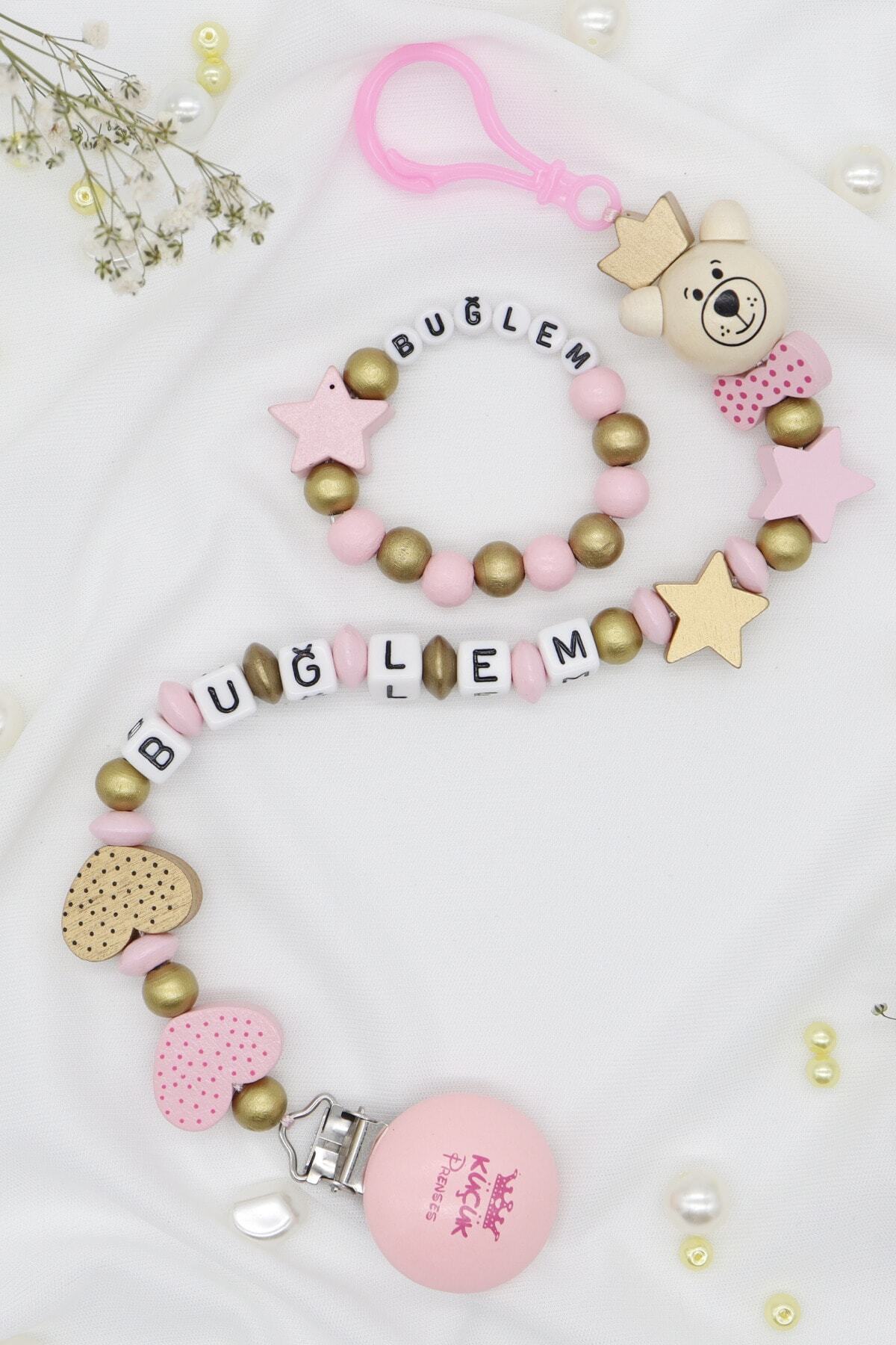 lilamtasarım %100 Doğal Ahşap Ürünlerden Bebek Emzik Zinciri fotoğrafı 4 (önizleme)