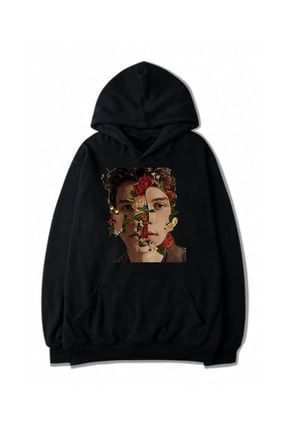 Unisex Siyah Shawn Mendes Baskılı Sweatshirt SM064