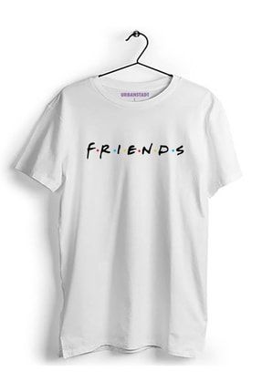Unisex Beyaz Baskılı T-Shirt FR006