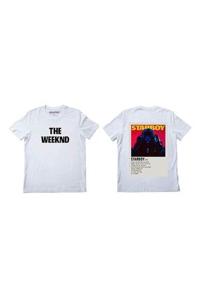 The Weeknd Beyaz Tişört TC03