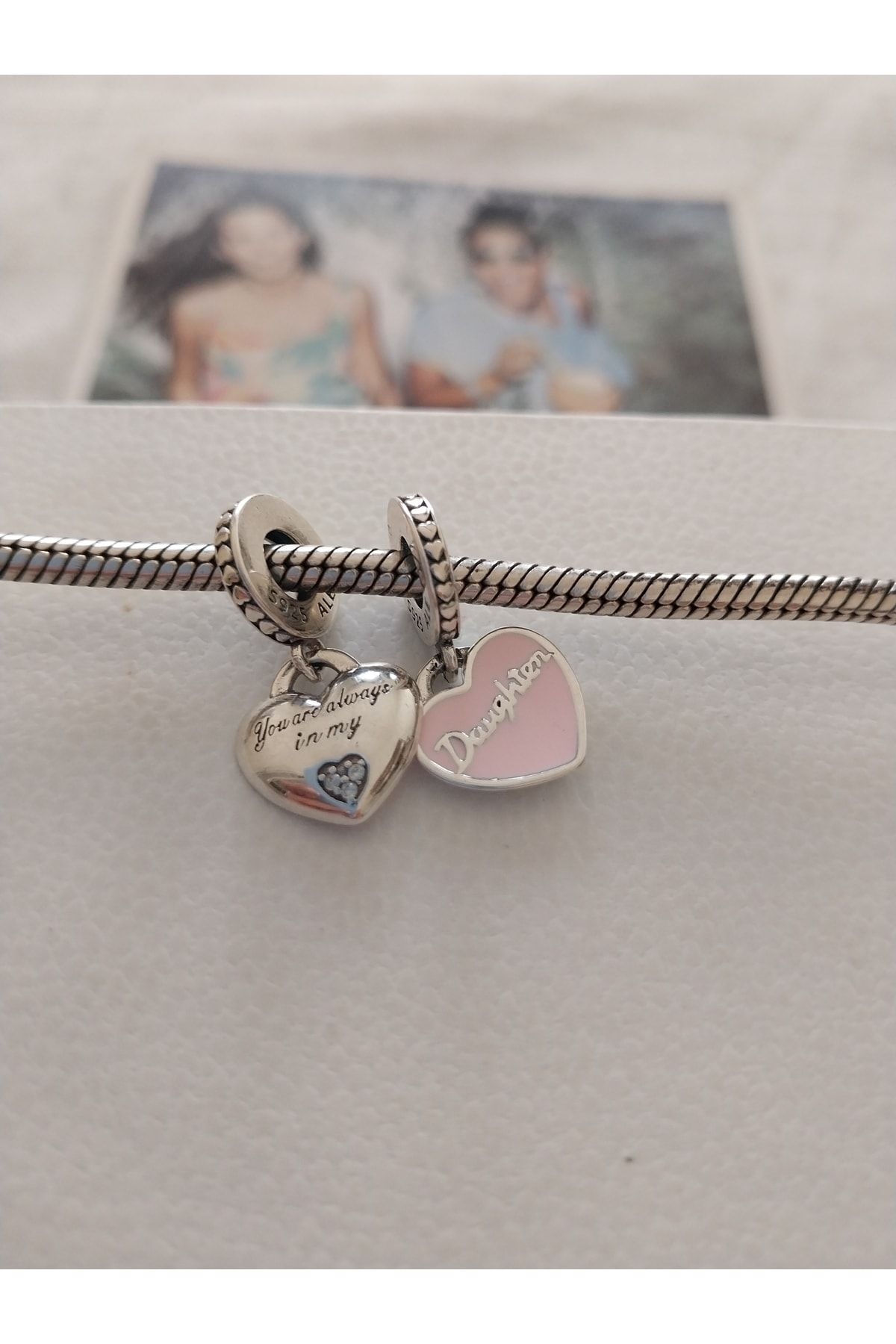 Mother daughter cheap silver bracelets