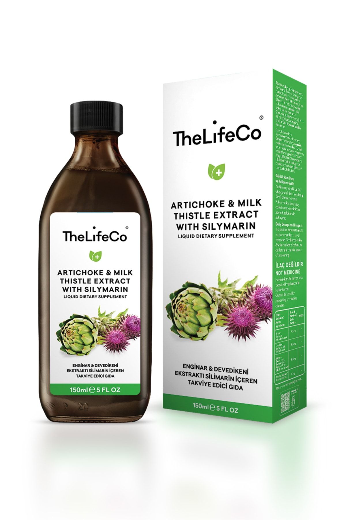 TheLifeCo Enginar & Devedikeni Ekstraktı 150 ml