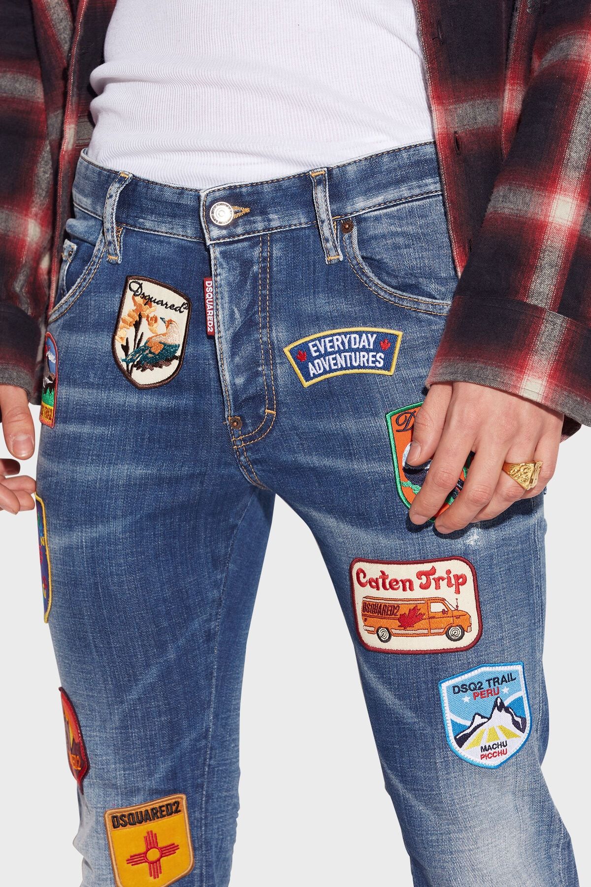 Dsquared patch sale jeans
