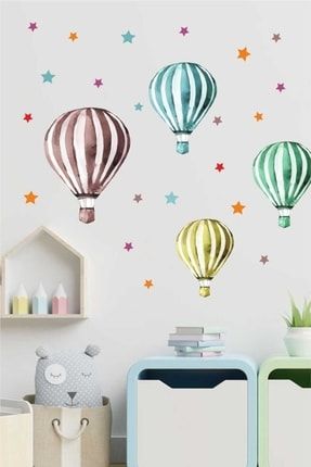 Renkli Balon Set Çocuk Odası Duvar Sticker PG-CS108