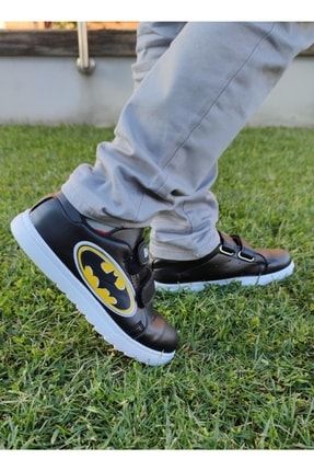 Siyah - Batman Btm-1625 Desenli Günlük Çocuk Spor Ayakkabı 22SGÇAD00002