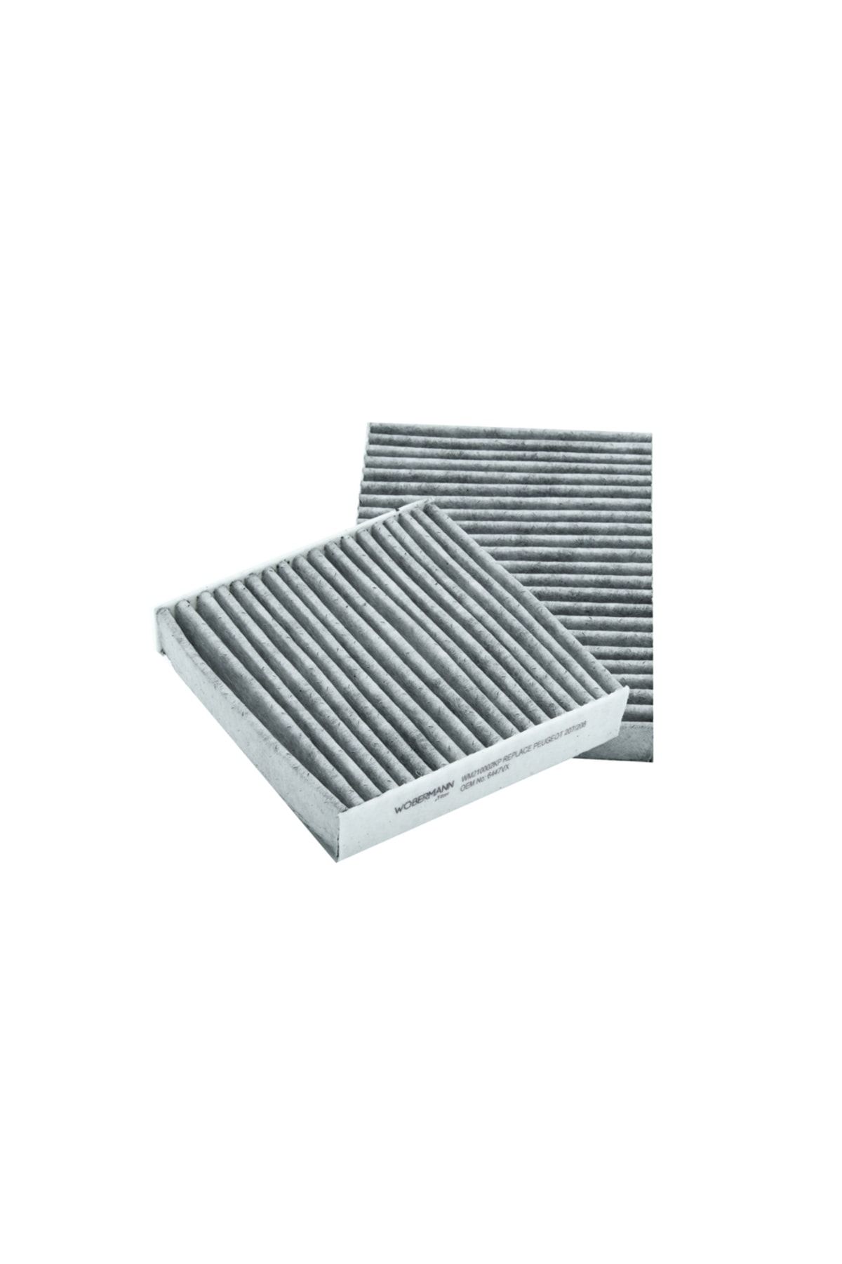 Activated carbon deals pollen filter