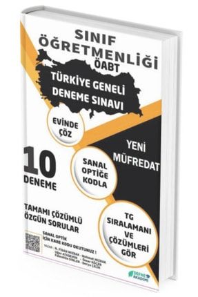 2022 Öabt Sınıf Öğretmenliği Türkiye Geneli 10 Deneme Yayınları 9786057121639