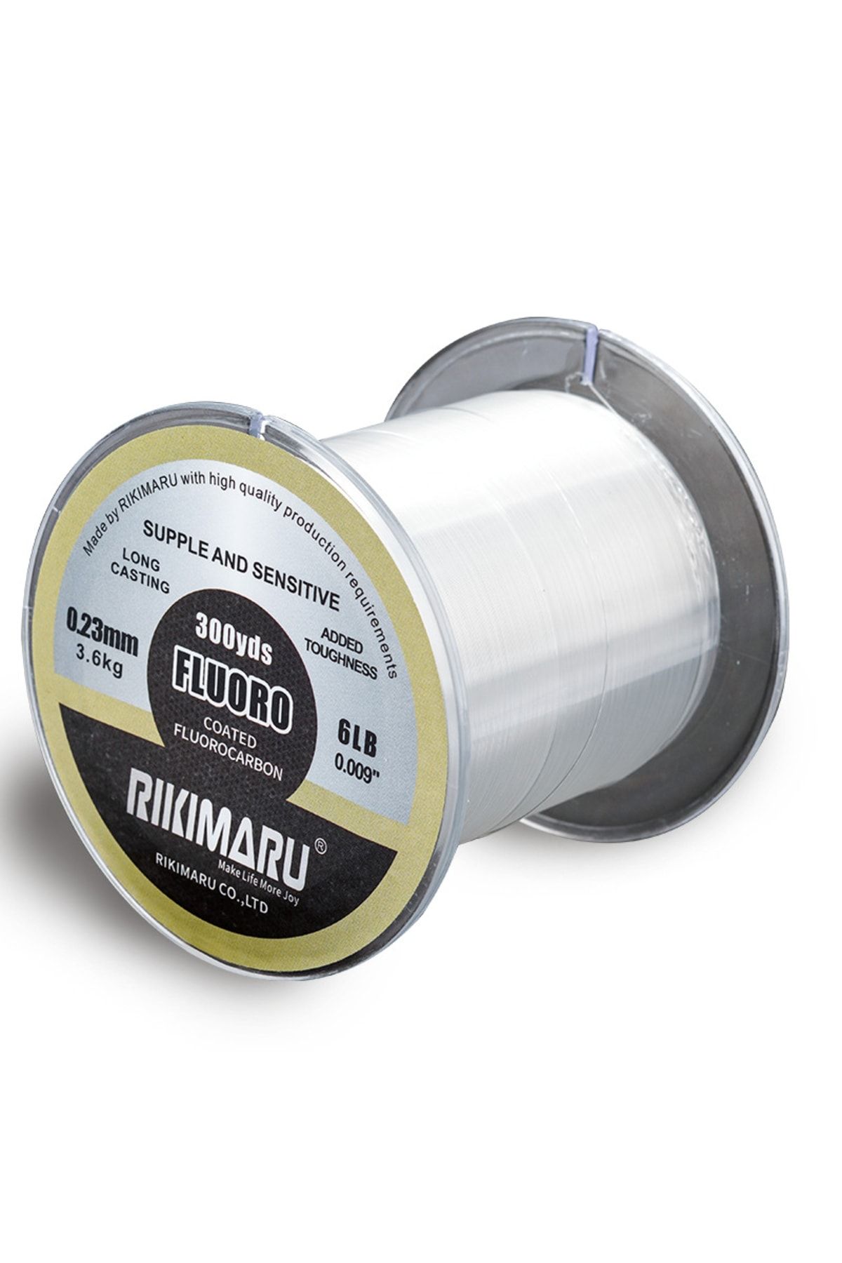 RIKIMARU 274 Metri 0,47 Mm Acoperire Cu Fluorocarbon, Invizibil, Bandă De Pește Fantomă - 0,47