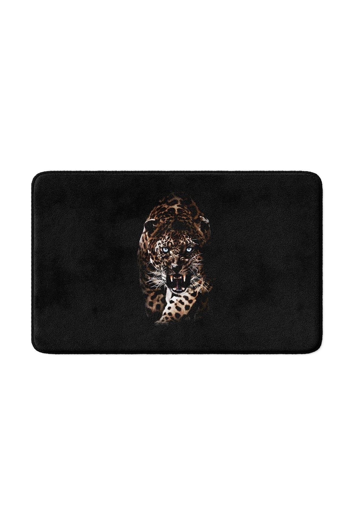 Cute Design Microfiber Bath Mat, Non-Slip Base, Machine Washable (40x60)