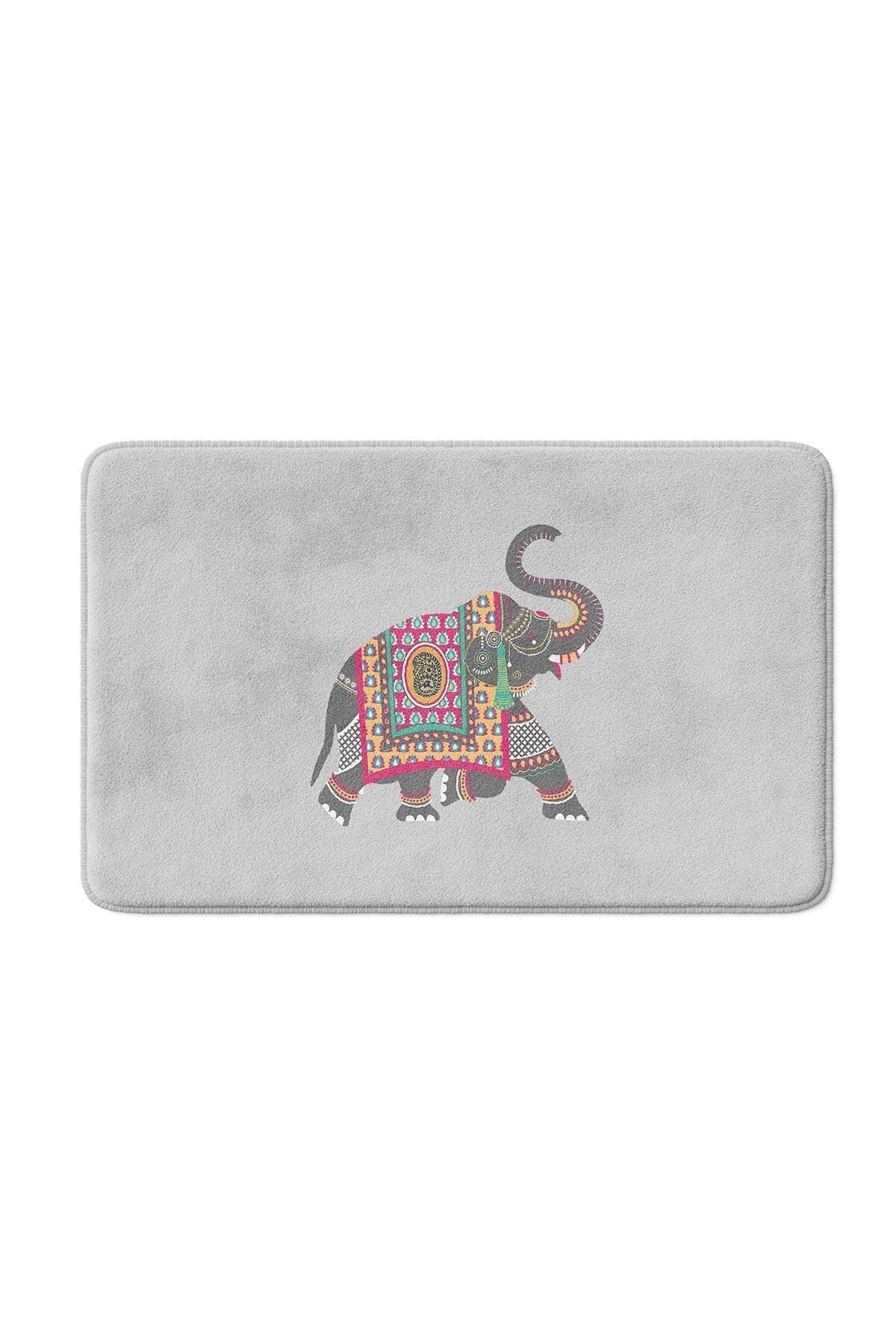 Cute Design Microfiber Bath Mat, Non-Slip Base, Machine Washable (40x60)