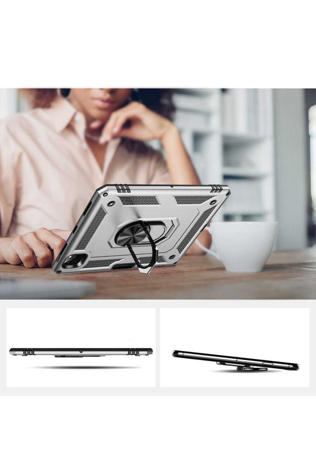 UnDePlus-Black Ipad Pro 11 2nd Generation Compatible Case A2228 A2068 A2230 A2231 5