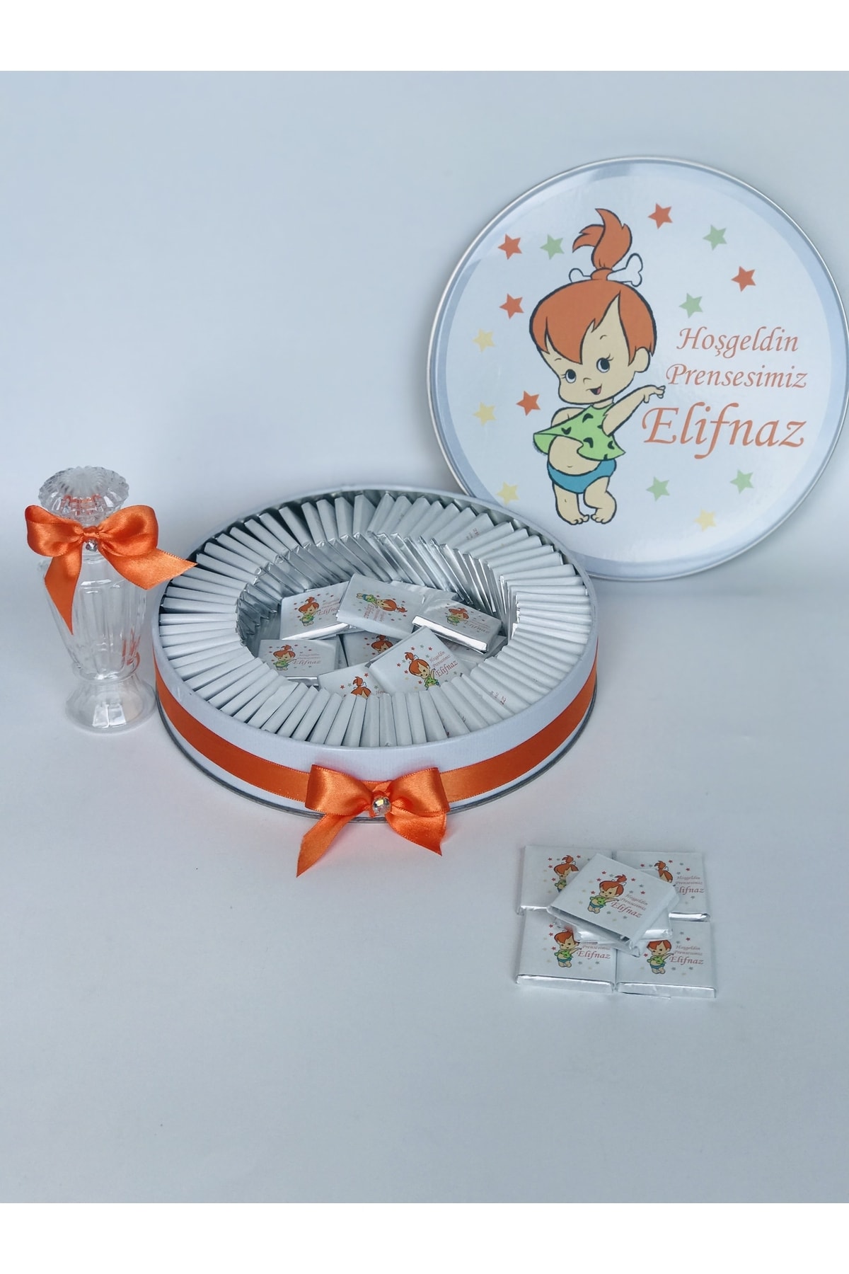 TuNa Chocolate Isme Özel Kız/ Erkek Bebek Çikolatası Fiyatı, Yorumları