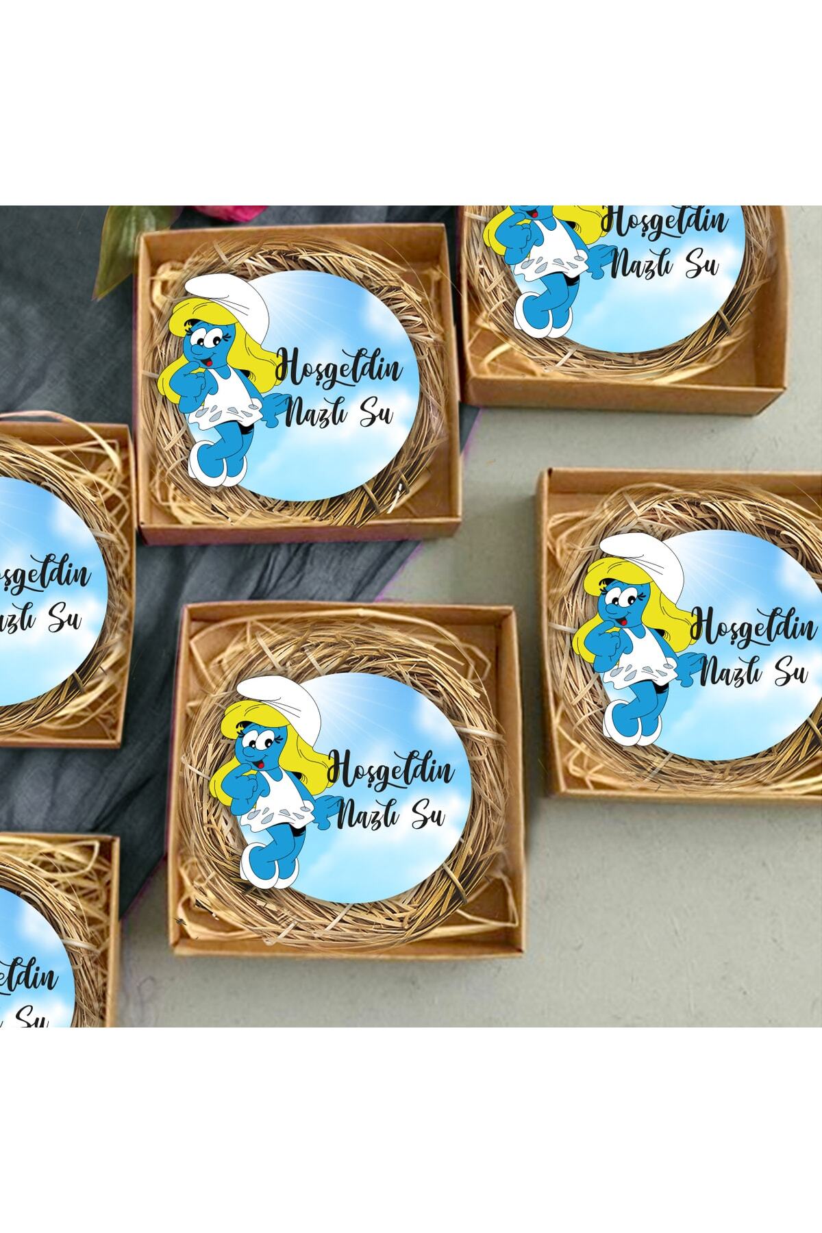 HET Concept 20 Adet Kişiye Özel Hediye Magnet Hediyelik Bebek Çocuk Doğum Günü, Sünnet Ve Parti Magneti Mdl904 fotoğrafı 2 (önizleme)