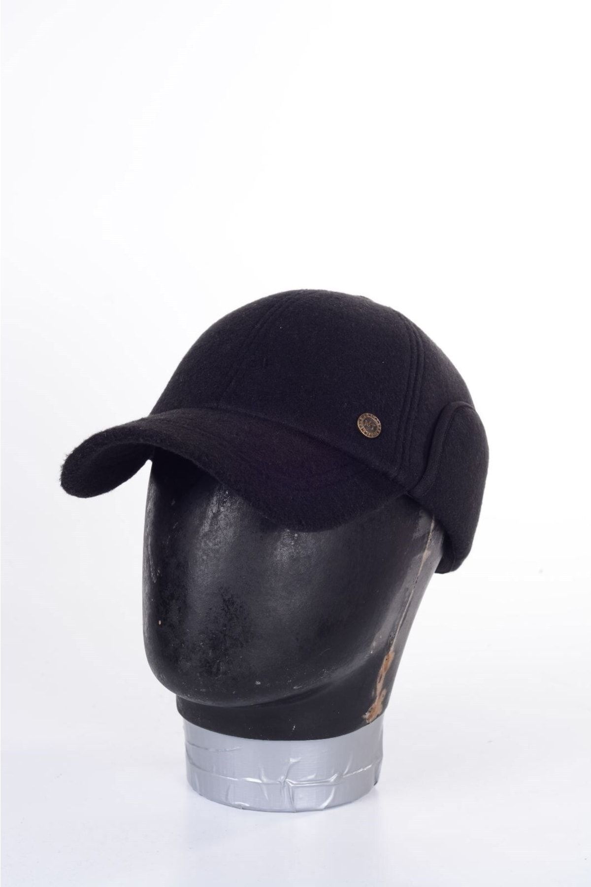 CAVAŞ sun hat Erkek Kulaklıklı Kaşe Kumaş Siperli Kep Şapka Kasket