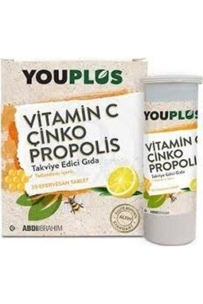 Vitamin C, Çinko & Propolis 20 Efervesan Tablet KDM529560