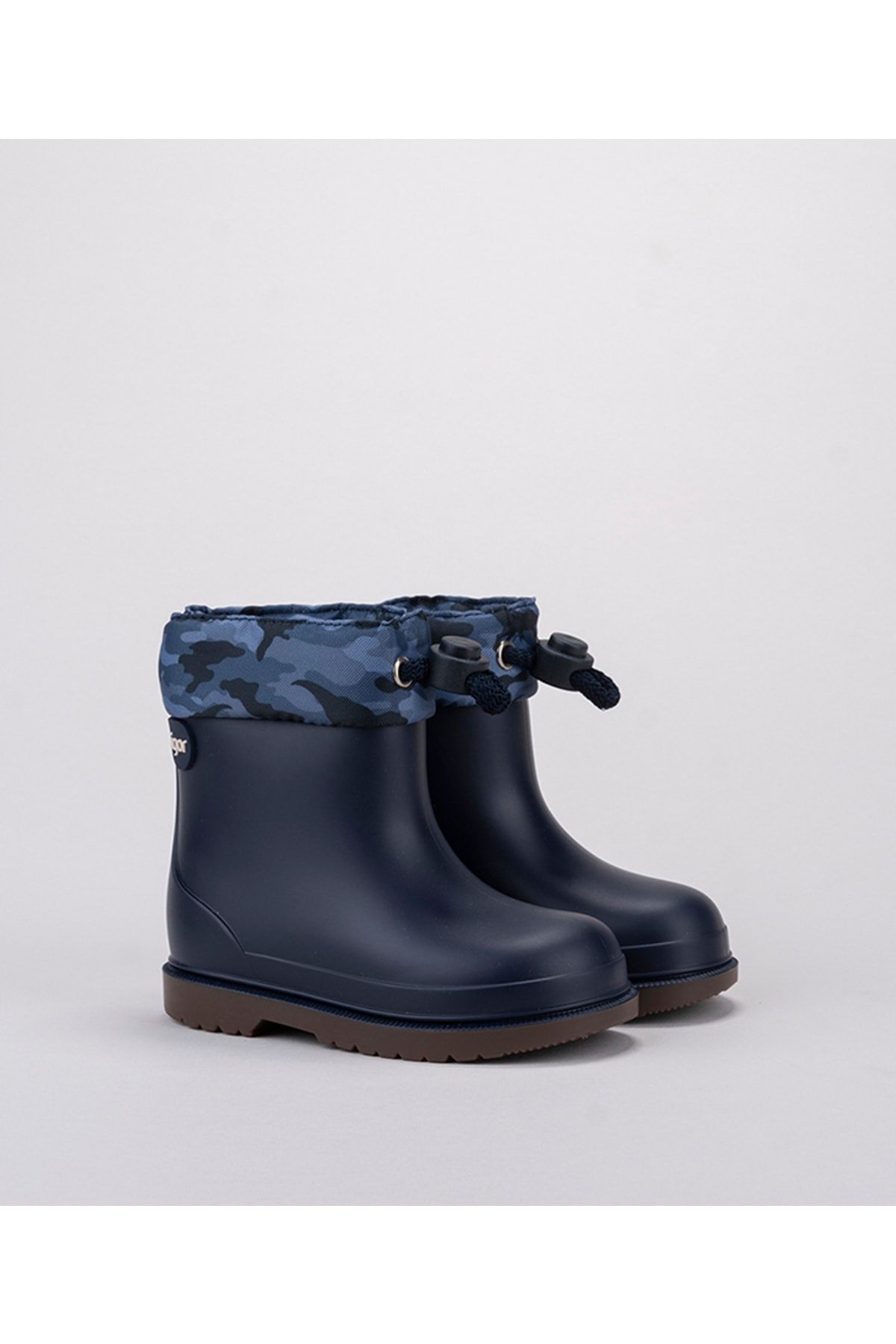 Dark blue shop rain boots