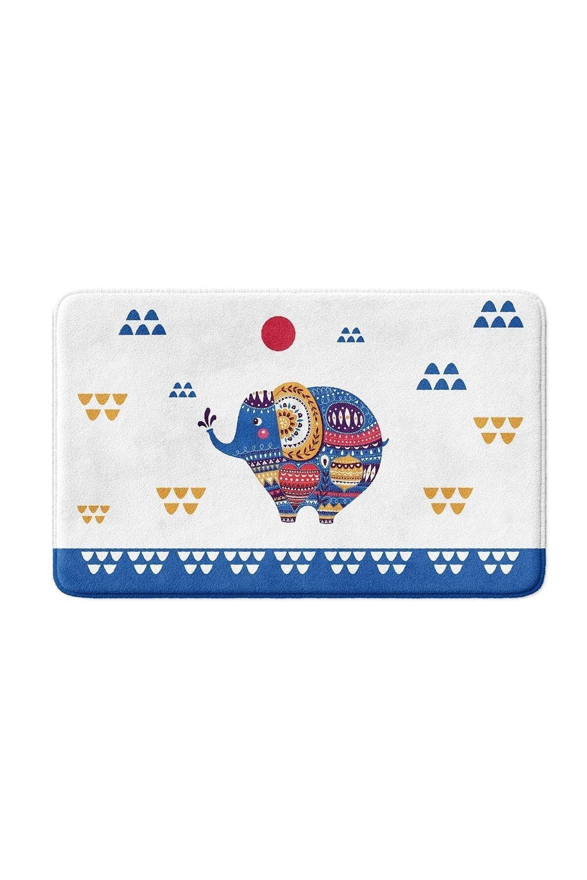 Cute Design Microfiber Bath Mat, Non-Slip Base, Machine Washable (40x60)