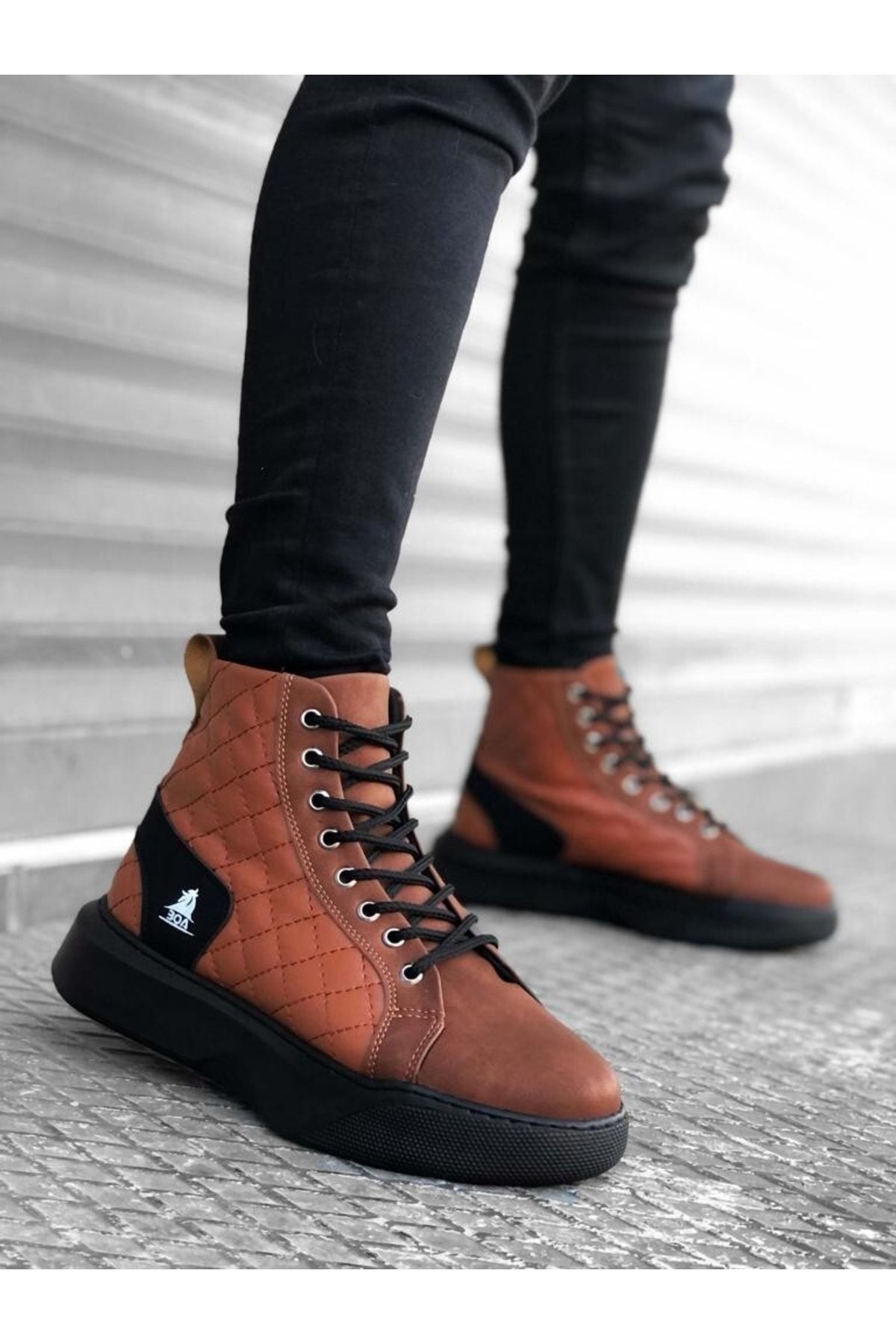 Tan deals sneaker boots