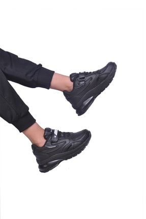 Siyah - Poli Taban Su Geçirmez Çocuk Spor Ayakkabı Sneaker Adx032 ADX032